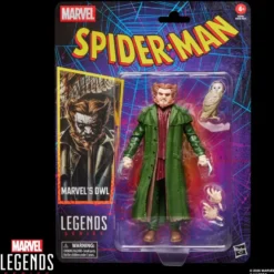Spider-Man Marvel Legends Retro Cardback Owl Actionfigur