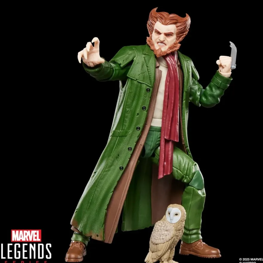 Spider-Man Marvel Legends Retro Cardback Owl Actionfigur