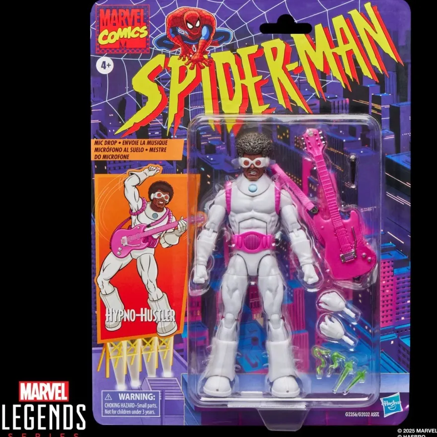 Spider-Man Marvel Legends Retro Cardback Hypno-Hustler Actionfigur
