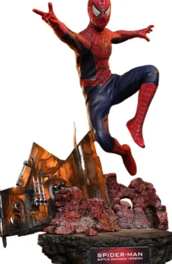 Spider-Man Movie Masterpiece Actionfigur 1/6 Spider-Man (Battle Damaged Version) 30 cm