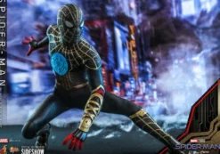Spider-Man No Way Home Movie Masterpiece Actionfigur 1/6 Spider-Man (Black & Gold Suit)