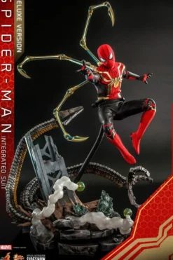Spider-Man No Way Home Movie Masterpiece Actionfigur 1/6 Spider-Man (Integrated Suit) Deluxe Version
