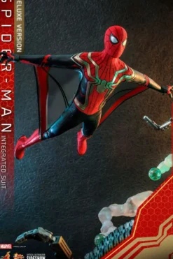 Spider-Man No Way Home Movie Masterpiece Actionfigur 1/6 Spider-Man (Integrated Suit) Deluxe Version