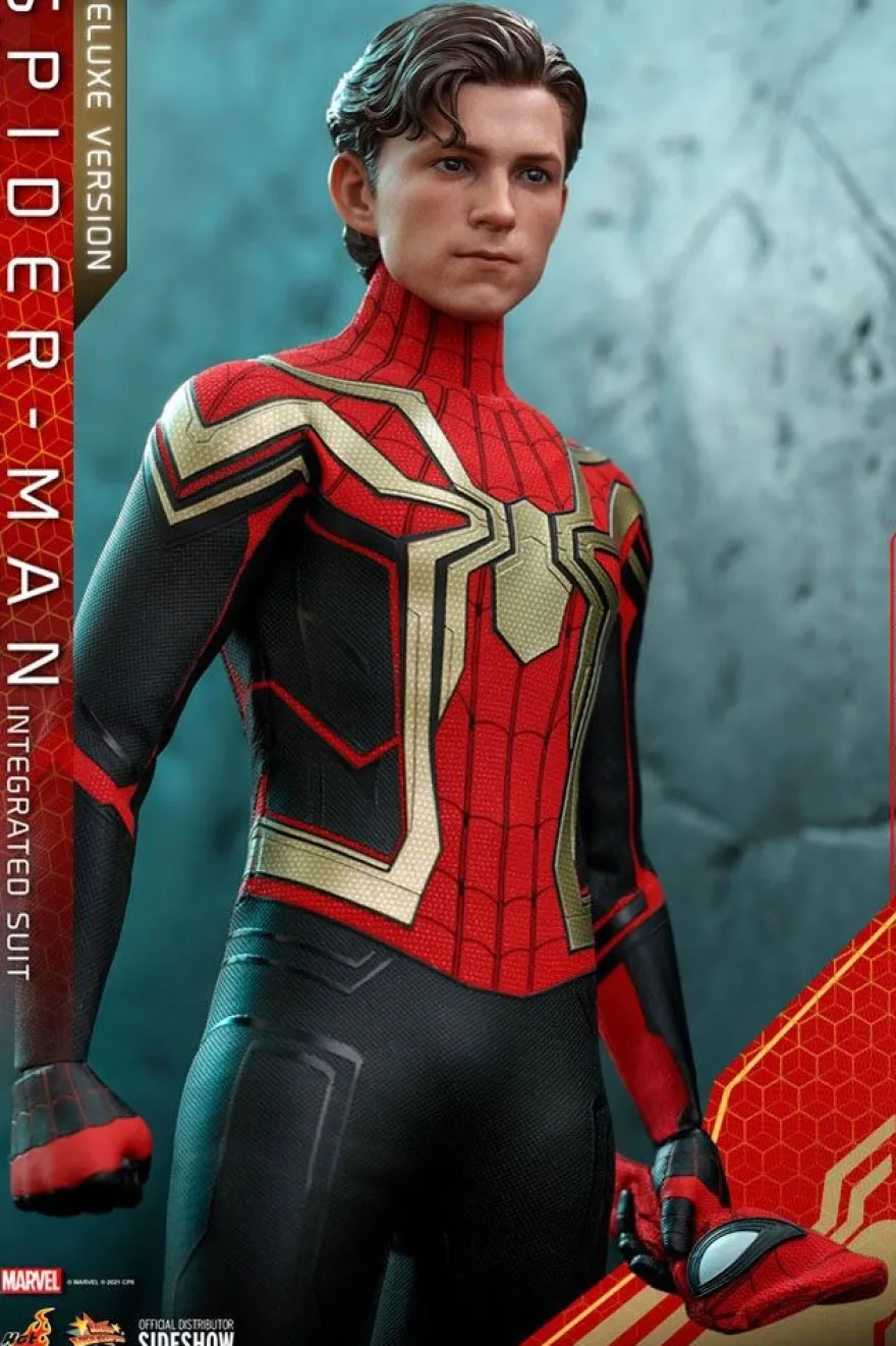 Spider-Man No Way Home Movie Masterpiece Actionfigur 1/6 Spider-Man (Integrated Suit) Deluxe Version