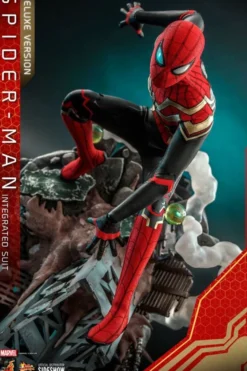 Spider-Man No Way Home Movie Masterpiece Actionfigur 1/6 Spider-Man (Integrated Suit) Deluxe Version