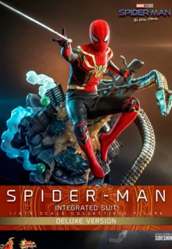 Spider-Man No Way Home Movie Masterpiece Actionfigur 1/6 Spider-Man (Integrated Suit) Deluxe Version