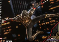 Spider-Man No Way Home Movie Masterpiece Actionfigur 1/6 Spider-Man (Black & Gold Suit)