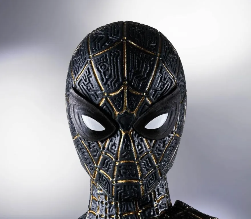 Spider-Man No Way Home S.H. Figuarts Actionfigur Spider-Man (Black & Gold Suit) Special Set