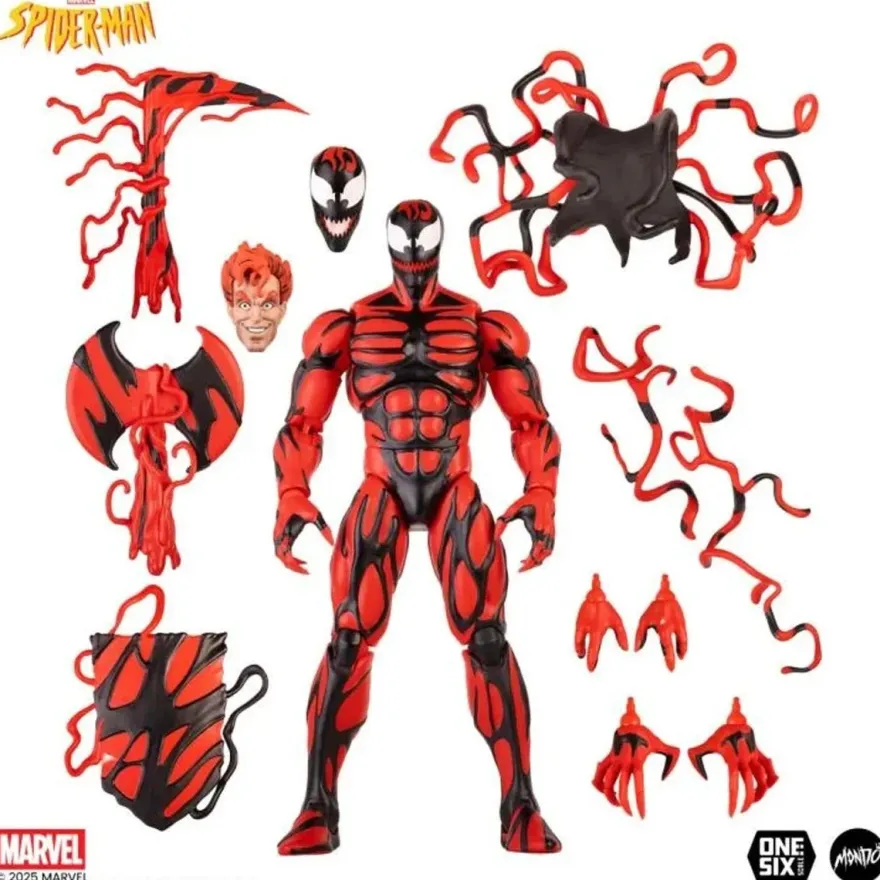 Spider-Man: The Animated Series Carnage 1:6 Scale Actionfigur