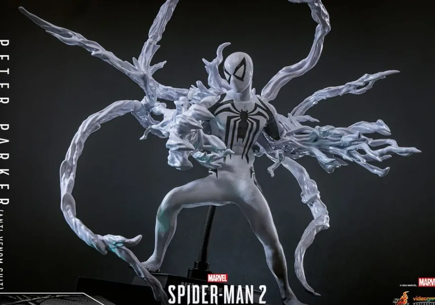 Spider-Man 2 Video Game Masterpiece Actionfigur 1/6 Peter Parker (Anti-Venom Suit) 30 cm