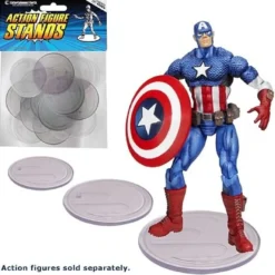 Stands für 10 cm Actionfiguren, transparent (25)