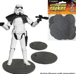 Stands für 10 cm Actionfiguren, transparent (25)