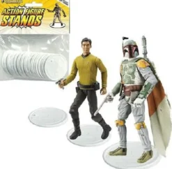 Stands für 10 cm Actionfiguren, weiß (25)