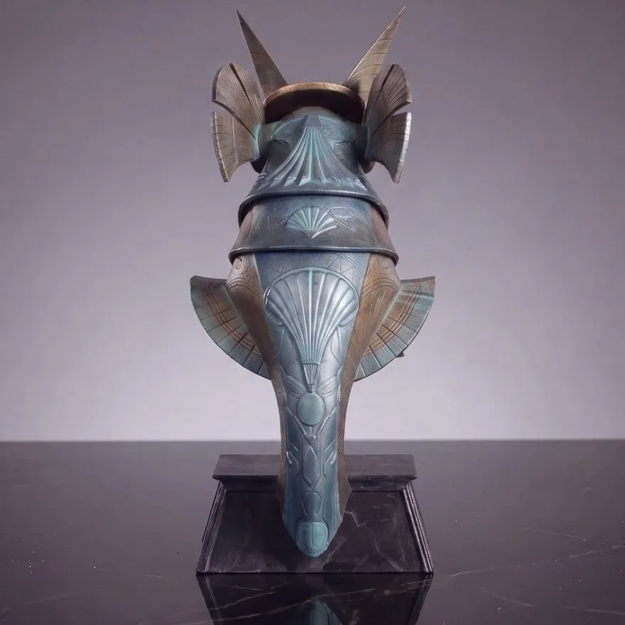 Stargate Desktop Replica Helm-Replik Jackal Guard Helmet Anubis 15 cm