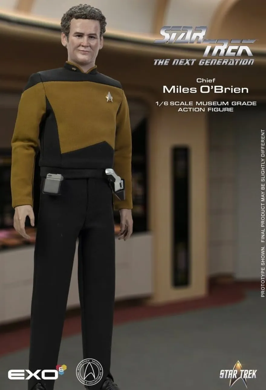 Star Trek: Das nächste Jahrhundert Actionfigur 1/6 Chief Miles O'Brien with Transporter Console