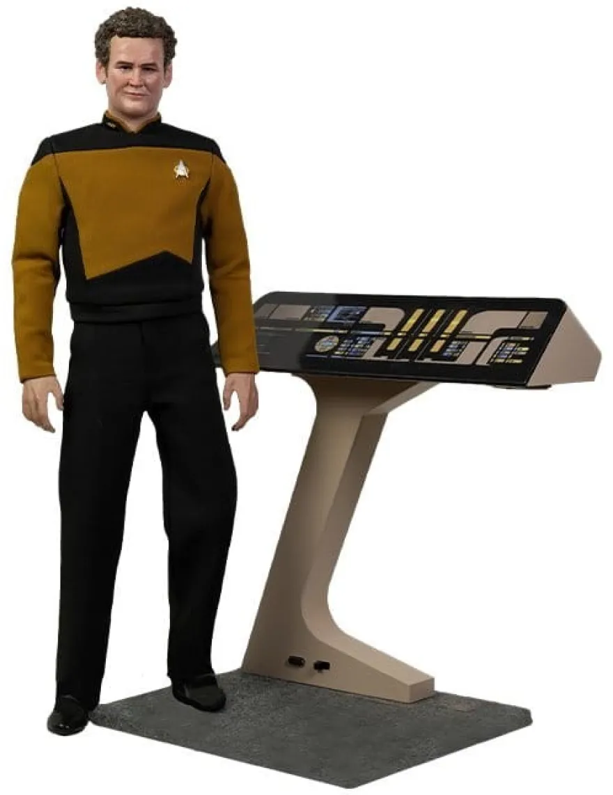 Star Trek: Das nächste Jahrhundert Actionfigur 1/6 Chief Miles O'Brien with Transporter Console