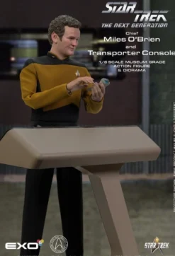 Star Trek: Das nächste Jahrhundert Actionfigur 1/6 Chief Miles O'Brien with Transporter Console