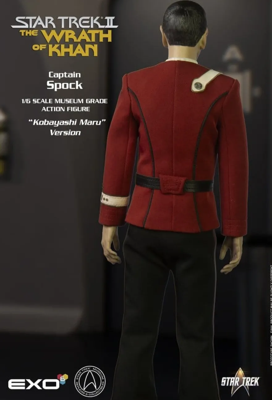 Star Trek: Der Zorn des Khan Actionfigur 1/6 Captain Spock Kobayashi Maru Version 30 cm