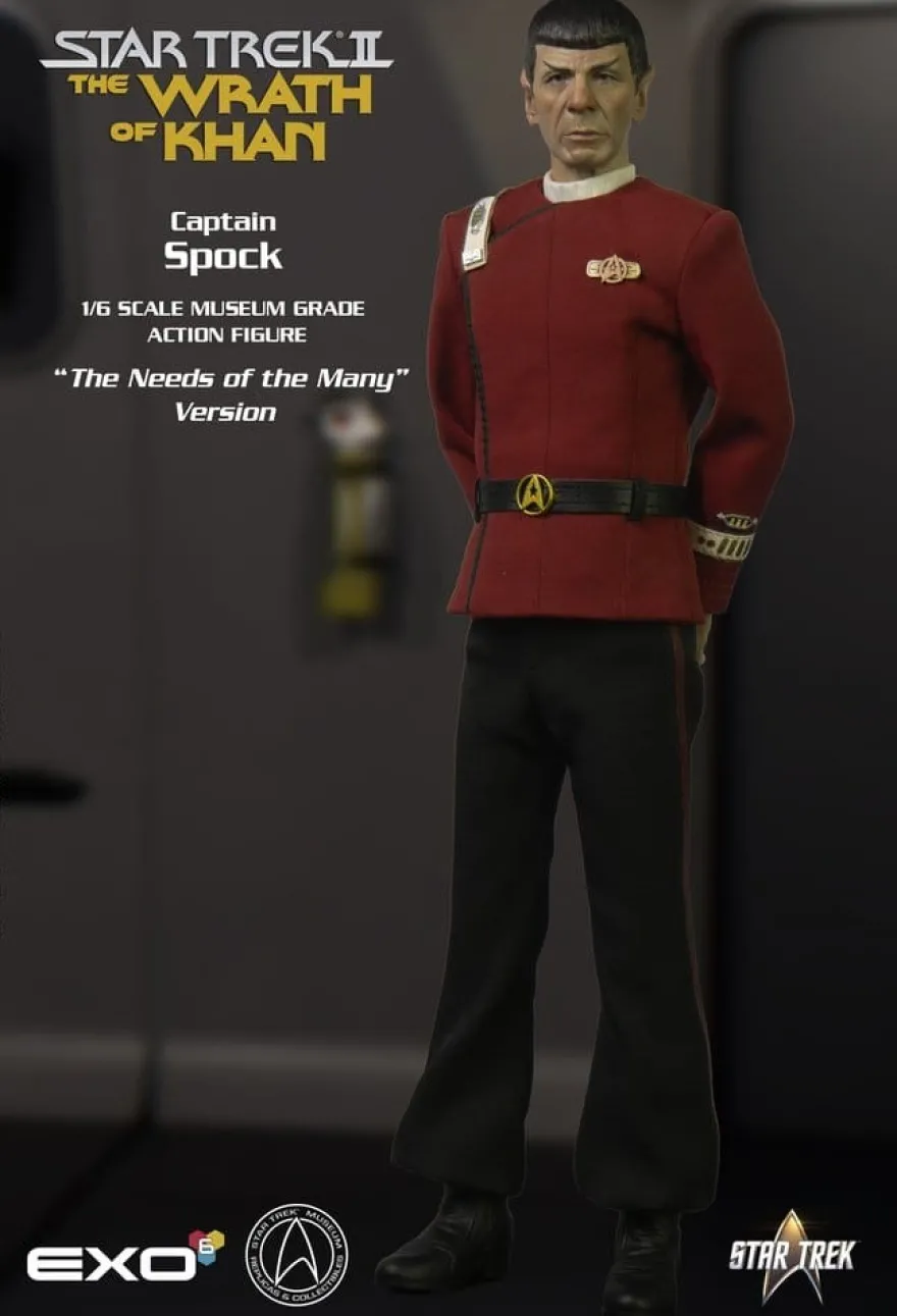 Star Trek: Der Zorn des Khan Actionfigur 1/6 Captain Spock Needs of the Many Version 30 cm