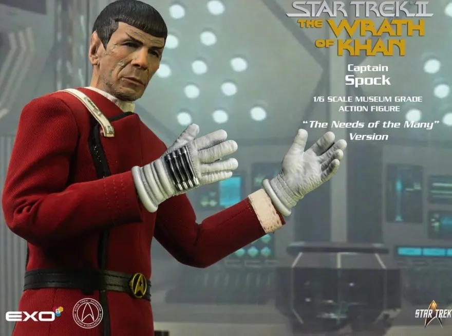 Star Trek: Der Zorn des Khan Actionfigur 1/6 Captain Spock Needs of the Many Version 30 cm