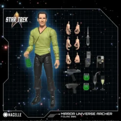 Star Trek Enterprise Spiegel Universum Archer Actionfigur 16,2 cm