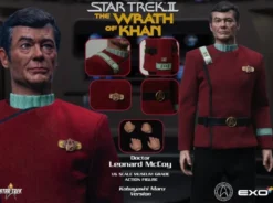 Star Trek II: Der Zorn des Khan Actionfigur 1/6 Dr. Leonard McCoy Kobayashi Maru Version 30 cm