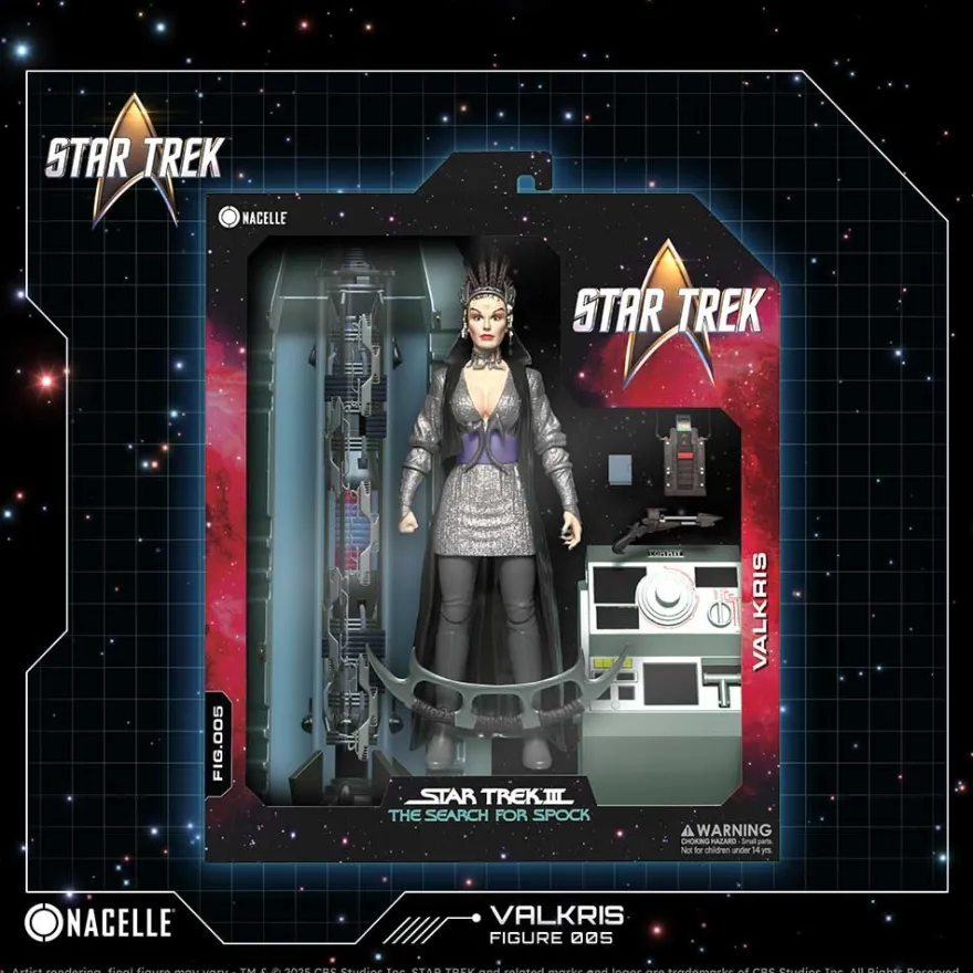 Star Trek III Auf der Suche nach Mr. Spock Valkris Actionfigur 16,2 cm