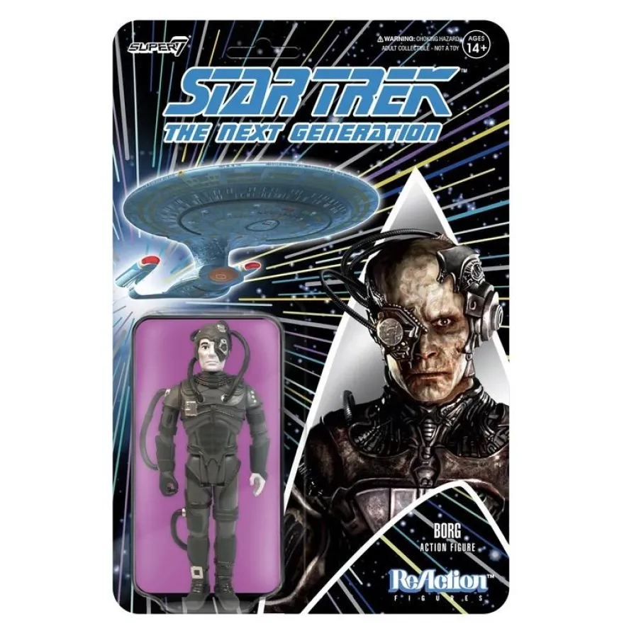 Star Trek Next Generation ReAction Actionfigur Borg