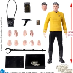 Star Trek Strange New Worlds Exquisite Super Series Actionfigur 1/12 Pike 16 cm