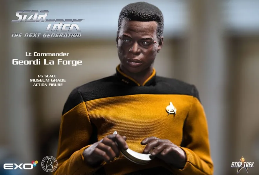 Star Trek: The Next Generation Actionfigur 1/6 Lt. Commander Geordi La Forge (Essentials Version)