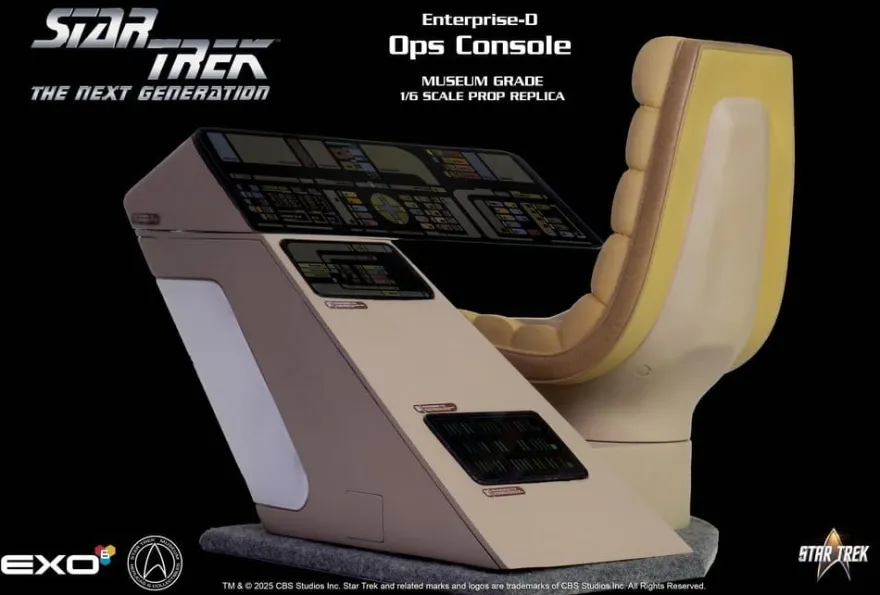 Star Trek: The Next Generation Replik 1/6 Enterprise-D Bridge OPS Console