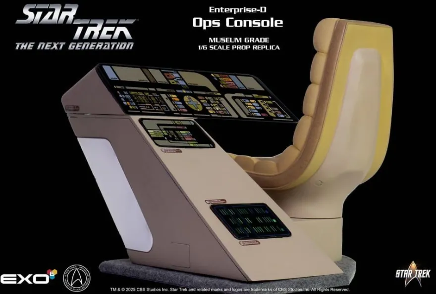 Star Trek: The Next Generation Replik 1/6 Enterprise-D Bridge OPS Console