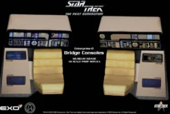 Star Trek: The Next Generation Replik 1/6 Enterprise-D Bridge Consoles Set