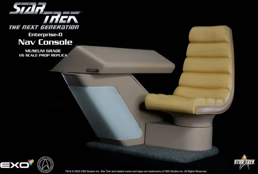 Star Trek: The Next Generation Replik 1/6 Enterprise-D Bridge Consoles Set