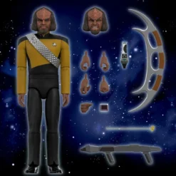 Star Trek: The Next Generation Ultimates Actionfigur Worf 18 cm