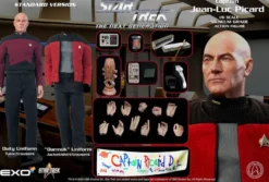 Star Trek: The Next Generation Actionfigur 1:6 Captain Jean-Luc Picard 30 cm