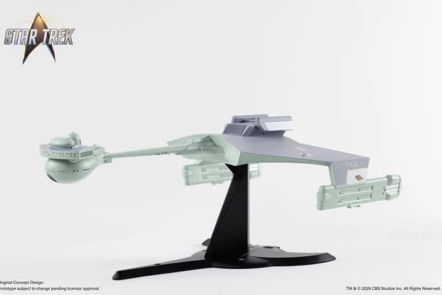 Star Trek TOS DieCast Replik 1/350 Klingon D7 Battle Cruiser Original Concept Design 66 cm
