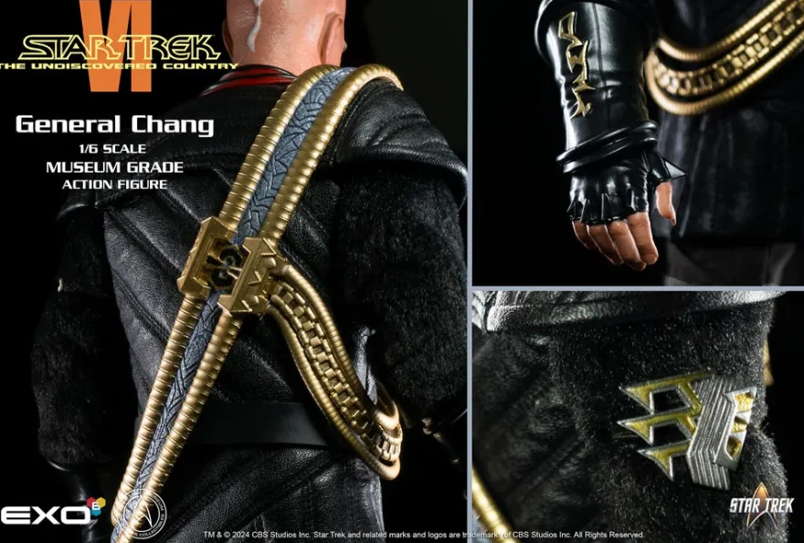 Star Trek VI: Das unentdeckte Land Actionfigur 1/6 General Chang 30 cm