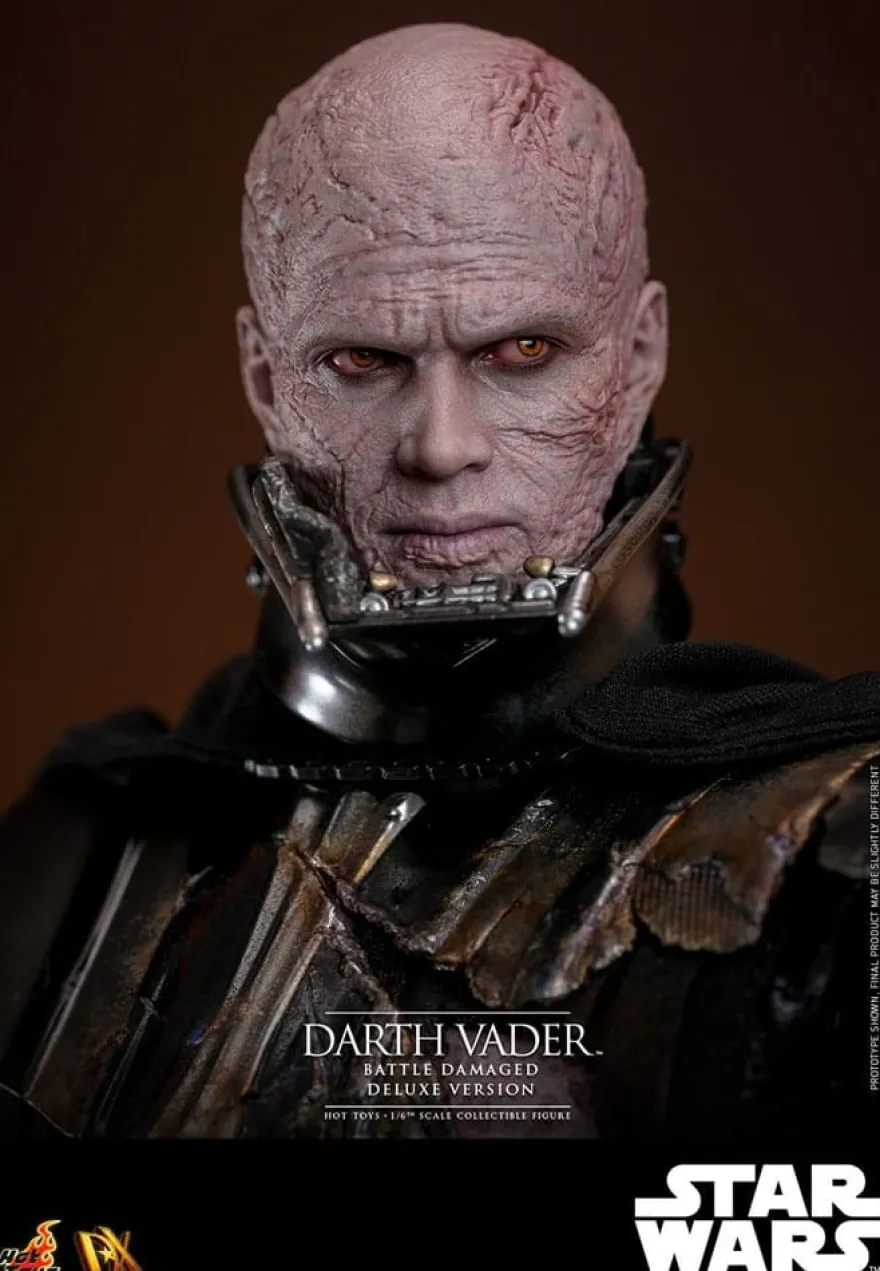 Star Wars Actionfigur 1/6 Darth Vader (Battle Damaged) Deluxe Version 35 cm