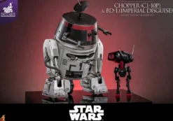 Star Wars Actionfigur Set 1/6 Chopper C1-10P & BD-1 (Imperial Disguise) Hot Toy Exclusive