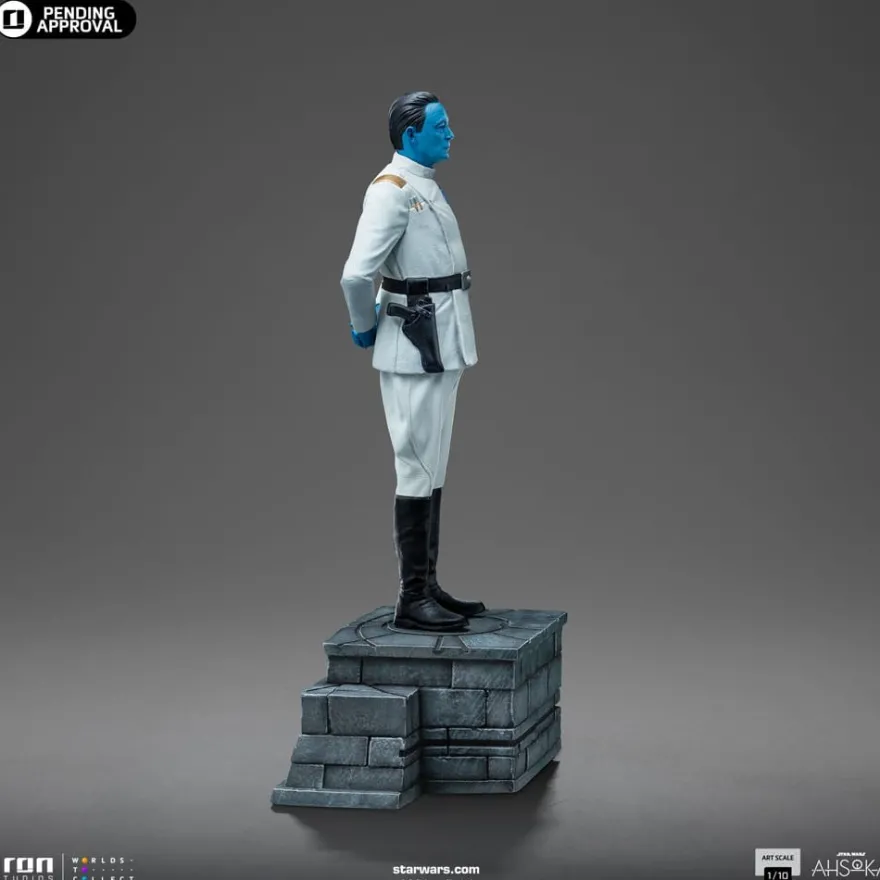 Star Wars Ahsoka Art Scale Statue 1:10 Grand Admiral Thrawn 25 cm
