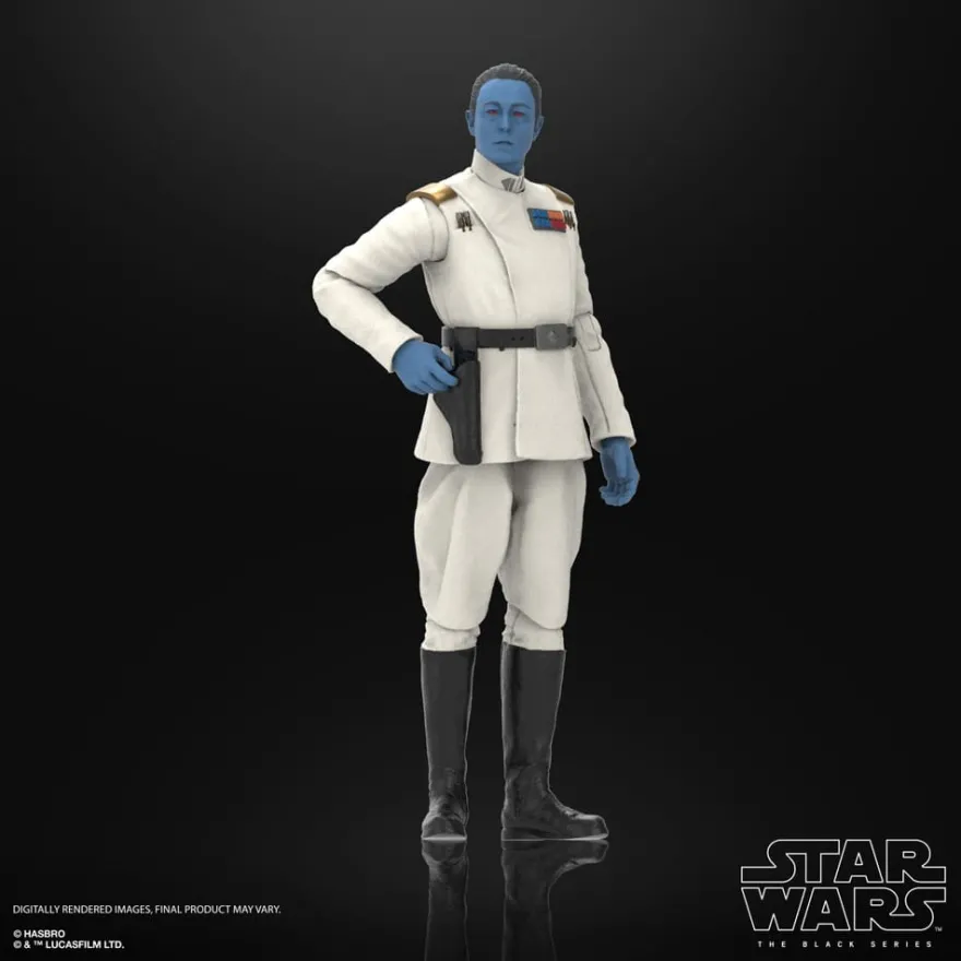 Star Wars: Ahsoka Black Series Actionfigur Grand Admiral Thrawn 15 cm