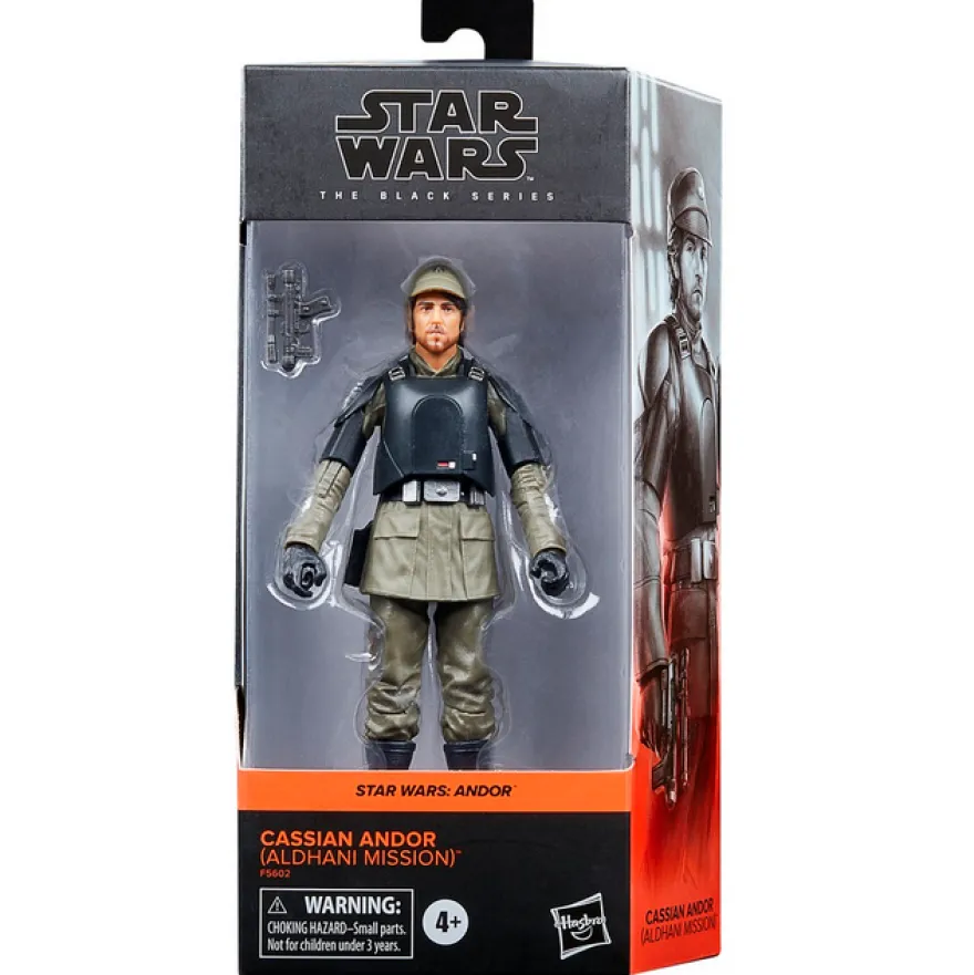 Star Wars: Andor Black Series Actionfigur 15 cm Cassian Andor (Aldhani Mission)