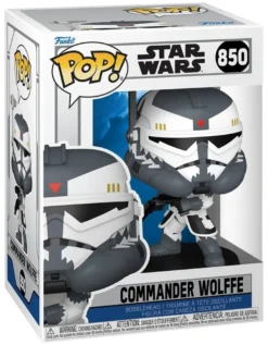 Star Wars Animation POP! Vinyl Figur Comm Wolffe 9 cm