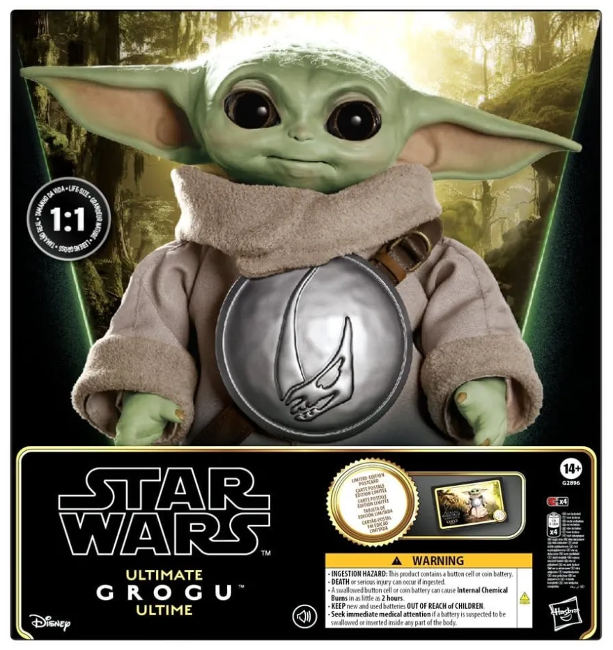 Star Wars Animatronische Life-Size-Figur Ultimate Grogu Special Edition 37 cm