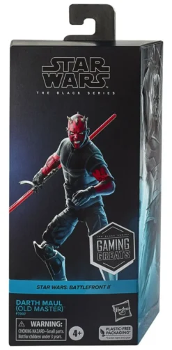 Star Wars: Battlefront II Black Series Gaming Greats Actionfigur Darth Maul (Old Master) 15 cm