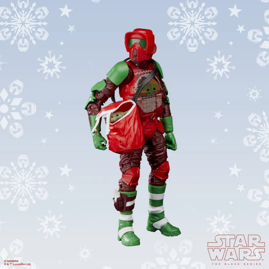 Star Wars Black Series Actionfigur 15 cm Scout Trooper (Holiday Edition)