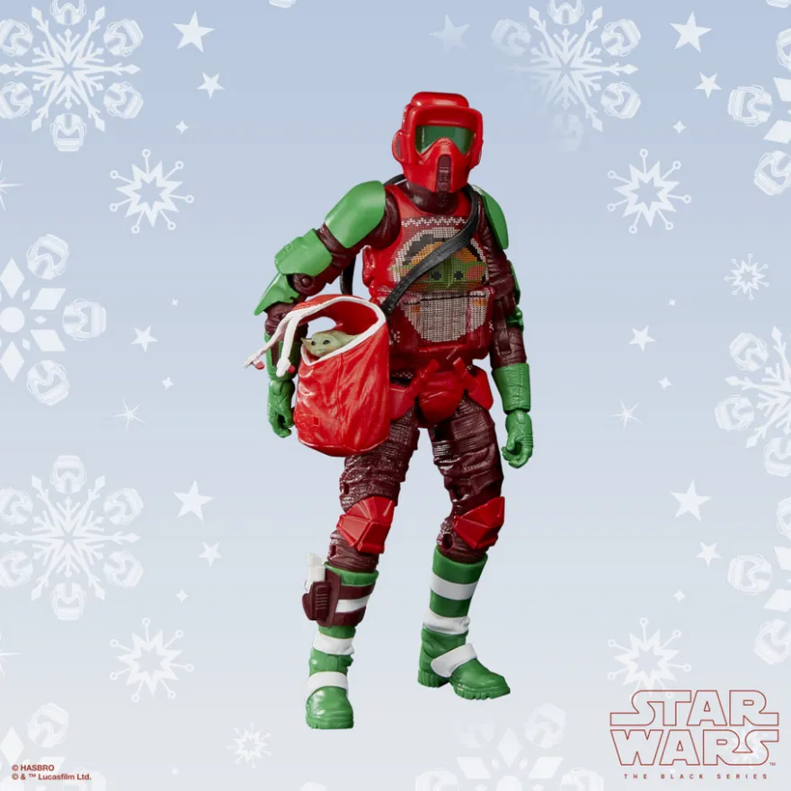 Star Wars Black Series Actionfigur 15 cm Scout Trooper (Holiday Edition)