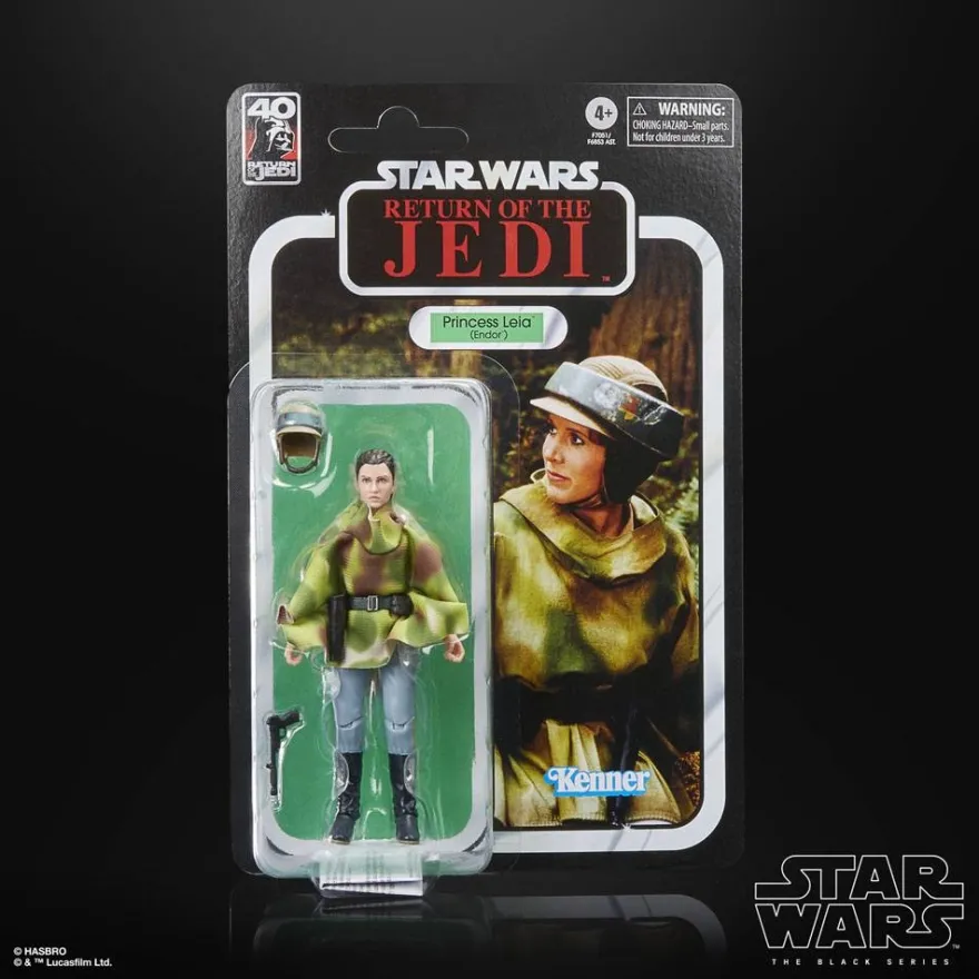 Star Wars Black Series Return of the Jedi 40th Anniversary Actionfigur 15 cm Princess Leia (Endor)
