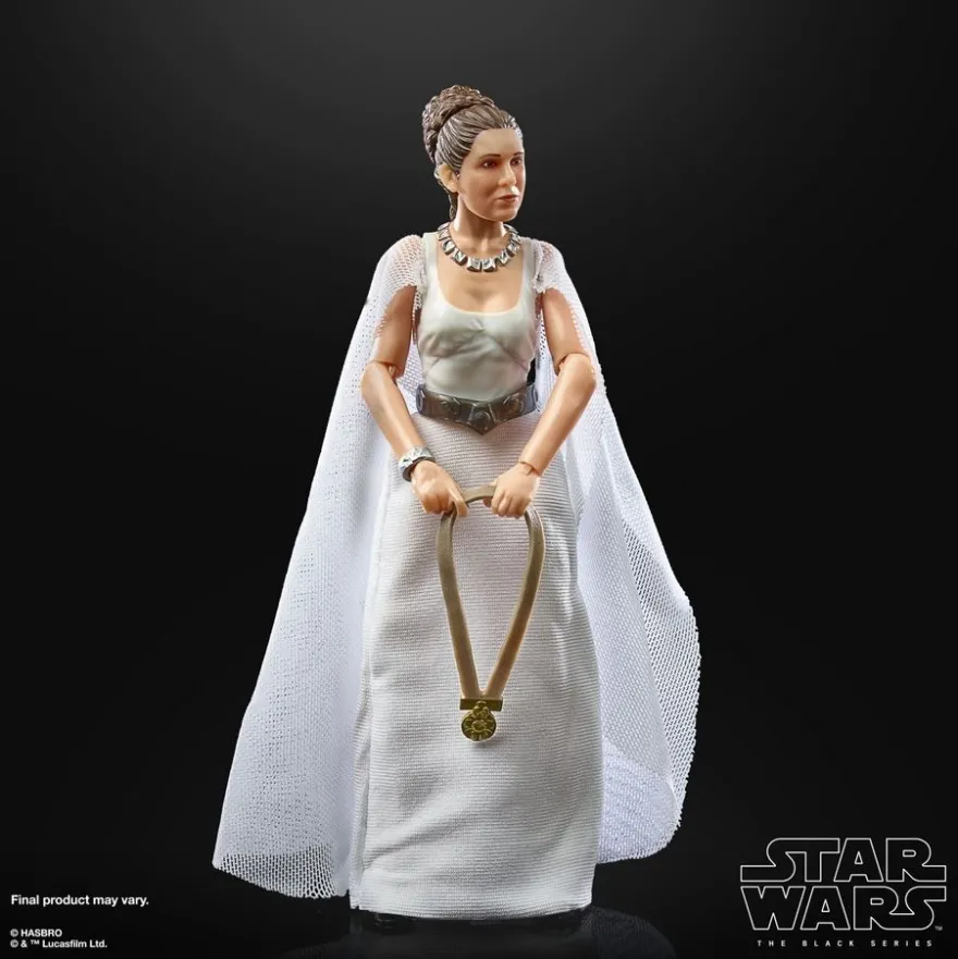 Star Wars Black Series 50th Anniversary Lucas Film Actionfigur 15 cm Princess Leia Organa (Yavin 4)